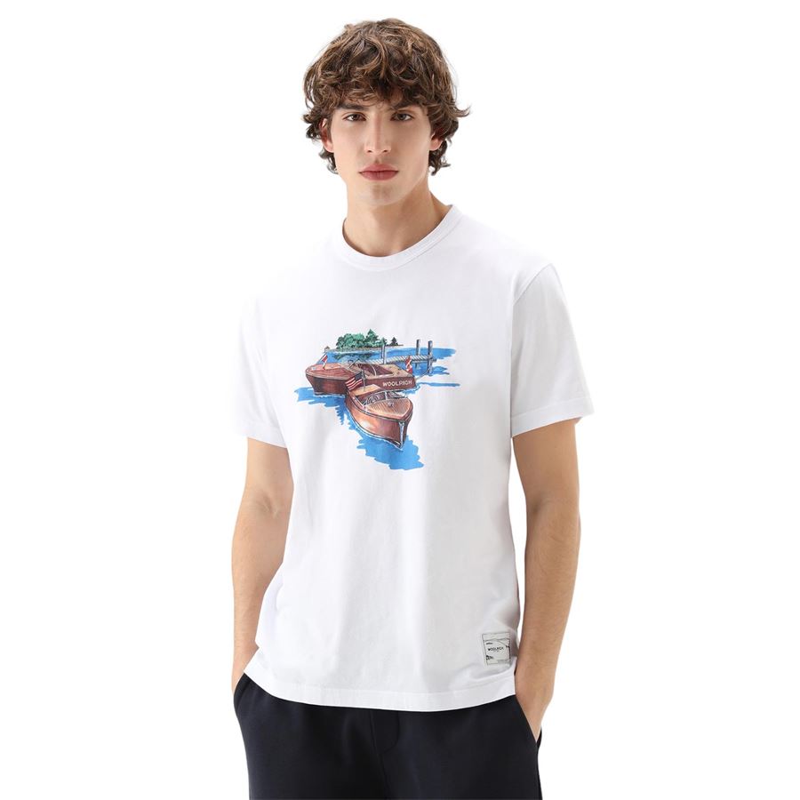PAINTED ZAVIKON TEE Woolrich | CFWOTE0099MRUT29268041